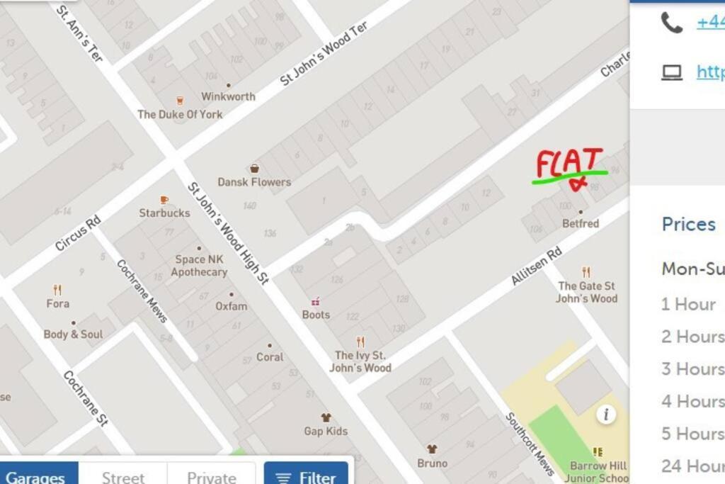 Studio Flat In The Heart Of St. Johns Wood London Exteriör bild